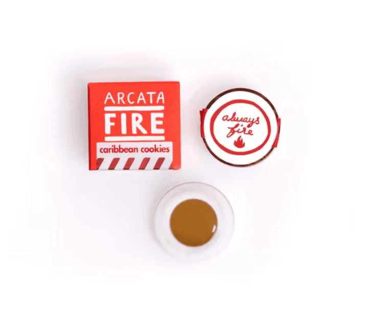 Arcata Fire - Arcata Fire - Caribbean Cookies - 1g Live Resin Main Image