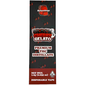 Backpackboyz - Black Cherry Gelato 89.8% THC | BackpackBoyz | 1g Disposable