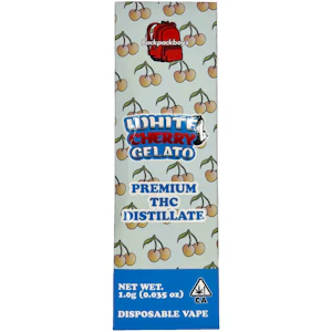 Backpackboyz - White Cherry Gelato 92.11% THC (H) | BackpackBoyz | 1g Disposable