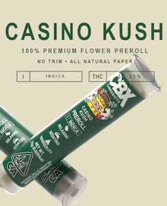 CBX - CBX - Preroll - Casino Kush - .75G