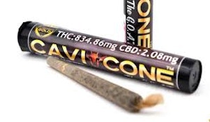 Caviar Gold l Cavi Cone l The G.O.A.T™ l 1.3g Infused Pre-Roll