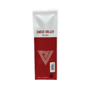 Ember Valley - Peach Peels Pre-roll .5g - Ember Valley 