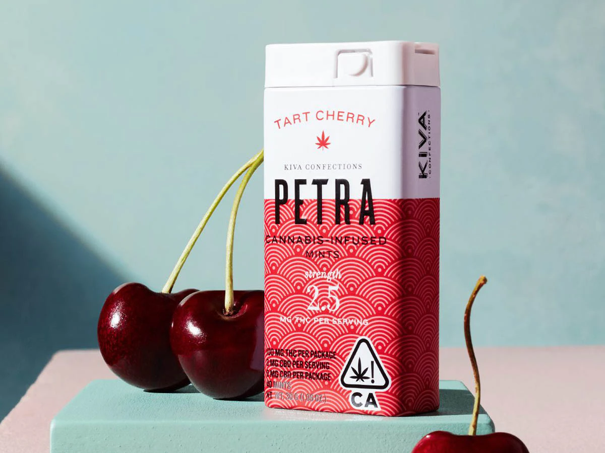 PETRA - Petra - Tart Cherry - 100mg THC Mints - 40pk Main Image