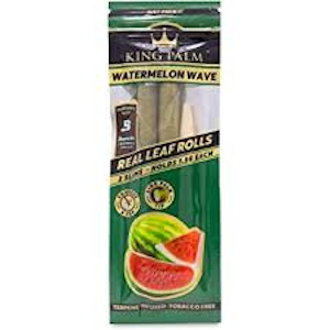Wraps - King Palm - Slim Watermelon Wave 2 Pack 1.5g