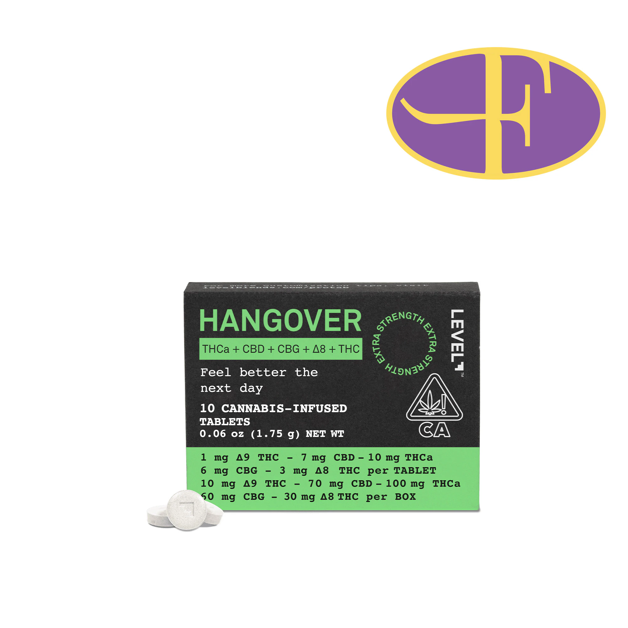 LEVEL - Hangover Protab Main Image