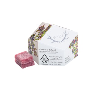 WYLD - Huckleberry Hybrid Gummies | 100mg | WLD