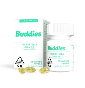 Buddies - Buddies - 50mg 20pk - Gel Caps
