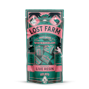 Lost Farm - Watermelon Strain Spec. Gelato Fruit Chews - 100mg