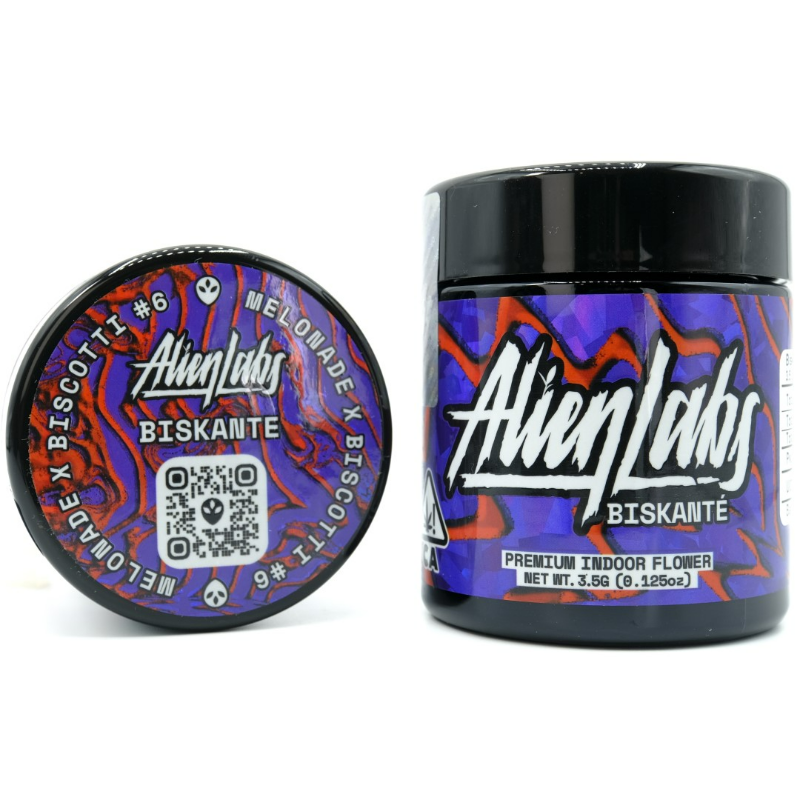 Biskante 3.5g Jar Alien Labs Premium Cannabis Enjo...