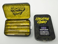 Purple Punch - Hybrid | 5 Diamond Infused Premium Pre-Rolls - 2.5g | Hashtag Honey   -ll5