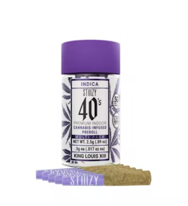 Purple Punch - 40's Infused Preroll 5 Pk (2.5g)