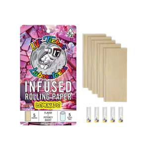 LIFT TICKETS - PROMO - LEMONADE INFUSED ROLLING PAPER W/ GLASS TIPS (5PK) - LIFT TICKETS
