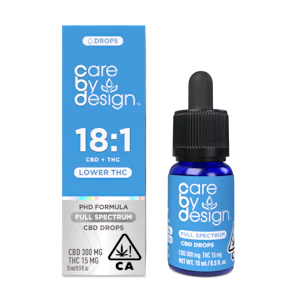 CARE BY DESIGN - Care By Design - 18:1 - 15mL Tincture