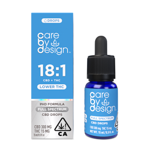 Care By Design - Care By Design - 18:1 - 15mL Tincture 