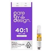 Care By Design - 1g Cartridge - 40:1 CBD:THC