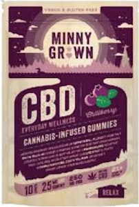Minny Grown - Minny Grown- 250 MG CBD - Chilleary Gummies