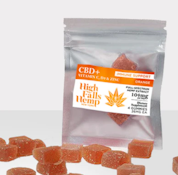 High Falls Hemp- CBD immunity gummies- Orange - 4 count