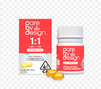 [Care By Design] CBD Soft Gels - 1:1 - 10ct