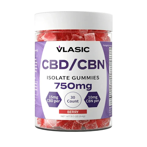 Vlasic - -CBD/CBN Isolate- 750mg | 30 count (Sleep Gummies) | Vlasic - File Cabnet 4