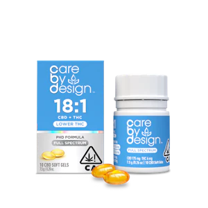 CARE BY DESIGN - Care By Design - 10pk Gel Caps - 18:1
