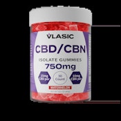 Vlasic Labs | (750MG) CBD/CBN Isolate Gummies 