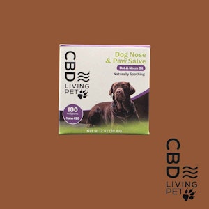 CBD LIVING - CBD Living Dog Nose & Paw Salve