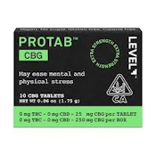 LEVEL | PROTAB CBG - 10PK CBG ONLY | CAPSULE 