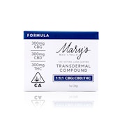 Mary's FORMULA 1:1:1 THC/CBD/CBG Compound 1oz