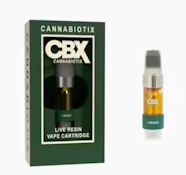 CBX - Live Resin Vape -  Master Kush - (I) .5g