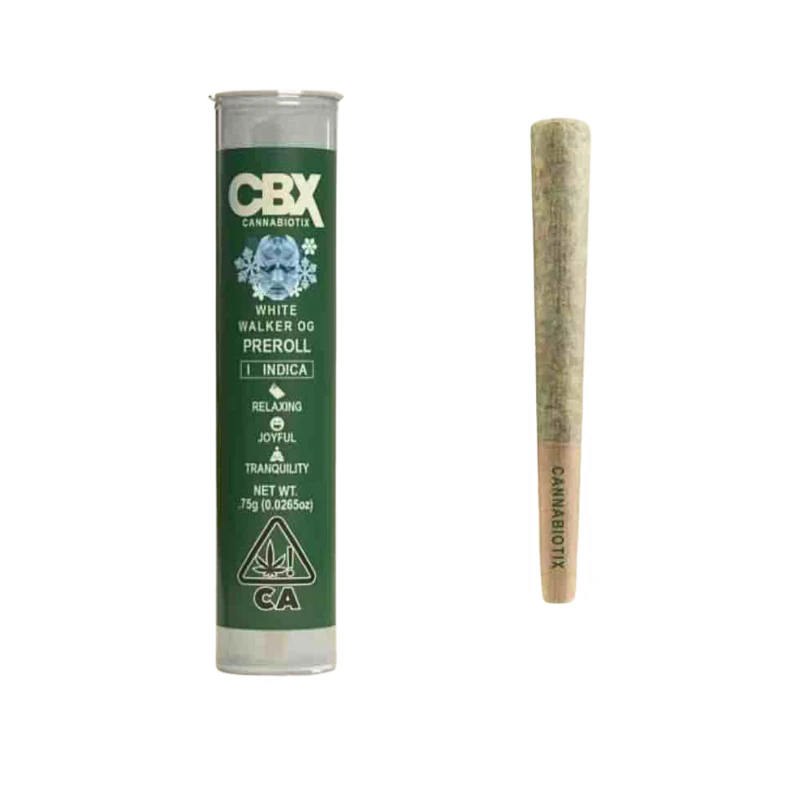 CBX - CBX - White Walker OG Preroll .75g Main Image
