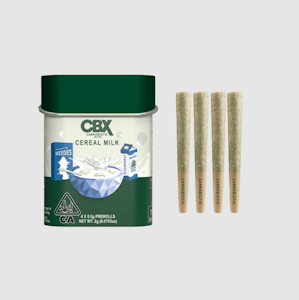 CBX - CBX - Cereal Milk Preroll Tin Pack (H) 2g Tin Pack