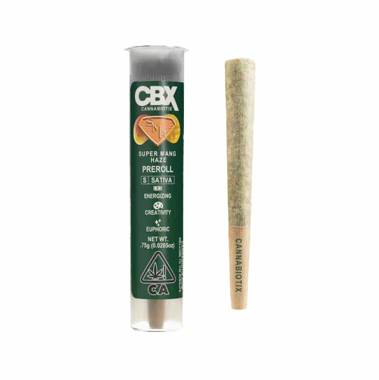 Heirbloom (Powered By CBX) - CBX - Super Mango Haze Preroll (S) 0.75g Main Image