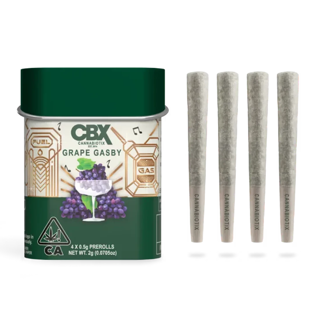 CBX - CBX | GRAPE GASBY - 4PK | PREROLL | 2G Main Image