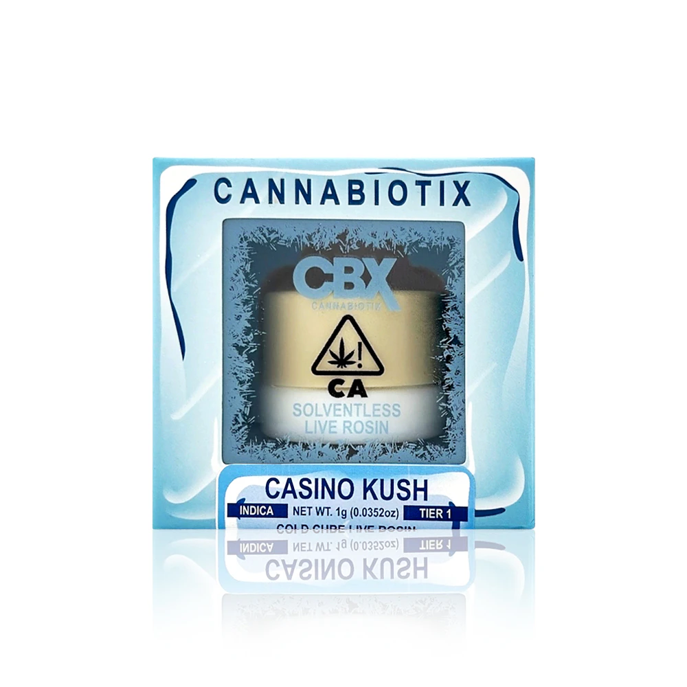 CBX: Cannabiotix - CBX - Concentrate - Casino Kush - Tier 1 - Rosin - 1G Main Image