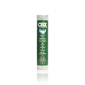 CBX - Preroll - Cereal Milk - .75G
