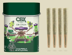 CBX | GM-UHOH - 4PK | PREROLL | 2G