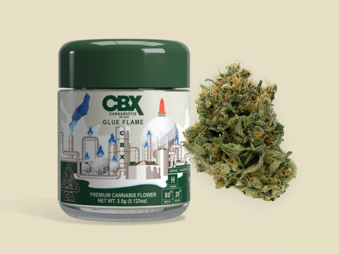 CBX: Cannabiotix - CBX - Glue Flame - 3.5g Flower Main Image
