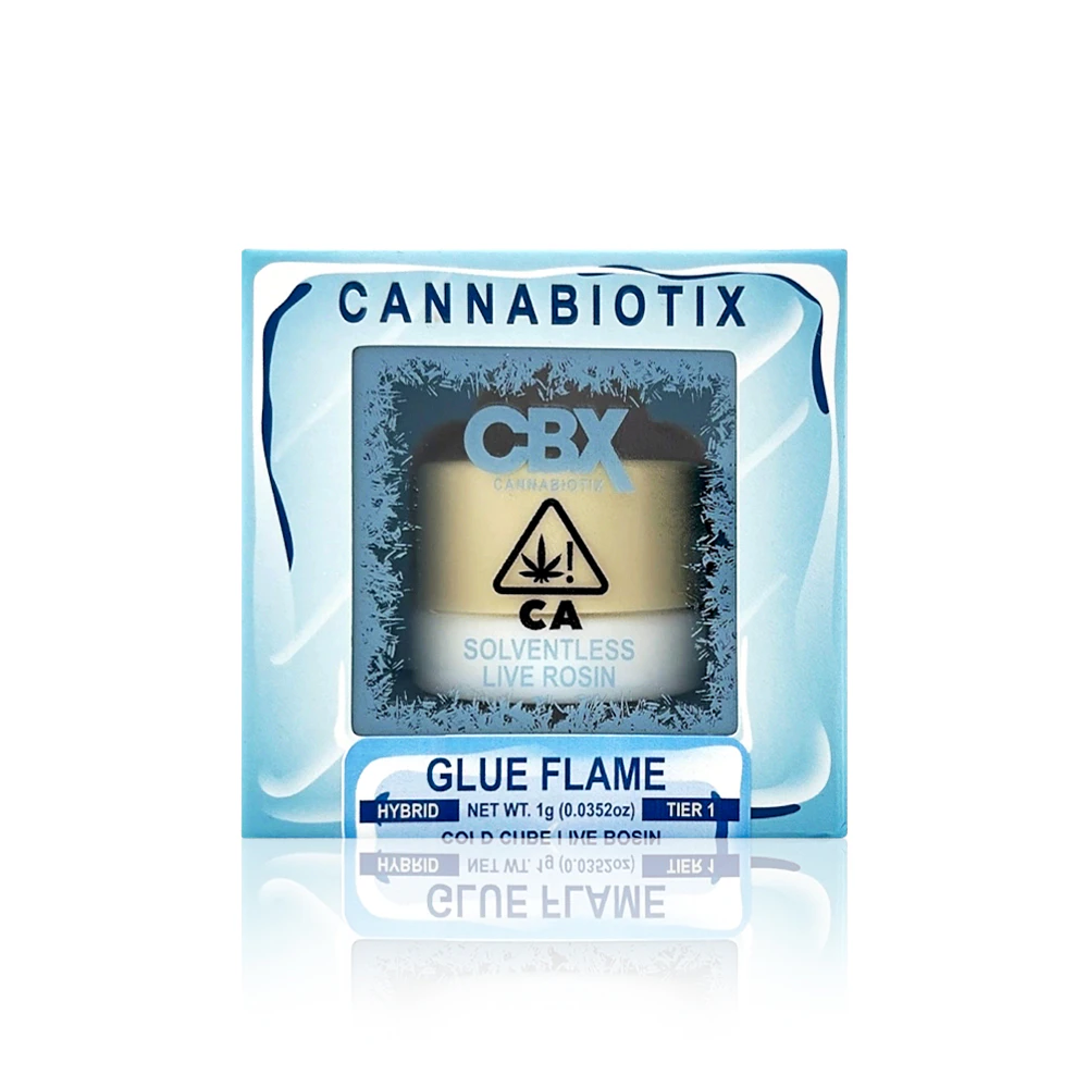 CBX: Cannabiotix - CBX - Concentrate - Glue Flame - Tier 1 - Rosin - 1G Main Image