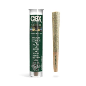 CBX - GRAND MASTER .75G - CANNABIOTIX