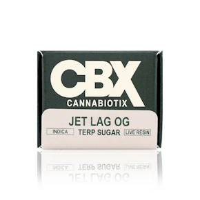 CBX - Concentrate - Jet Lag OG - Terp Sugar - 1G