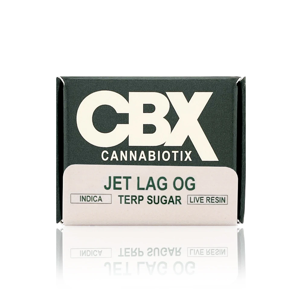 CBX: Cannabiotix - CBX - Concentrate - Jet Lag OG - Terp Sugar - 1G Main Image