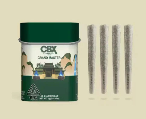 CBX: Cannabiotix - CBX - Preroll - 4pk - Grand Master Main Image