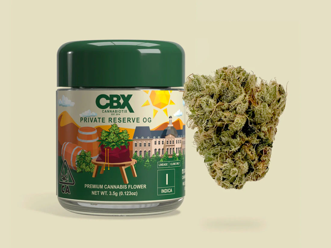 CBX - CBX - Private Reserve OG - 3.5g Flower Main Image