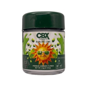 CBX - SUBLIME LIME 3.5G - CANNABIOTIX