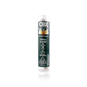 CANNABIOTIX - CBX - Preroll - Supreme Cream - .75G