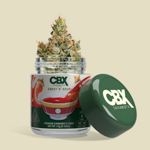 CANNABIOTIX - CBX - Sweet 'n Sour 3.5G Flower Premium Flower