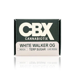 CBX - Concentrate - White Walker OG - Terp Sugar -1G