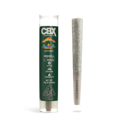 CBX: Cannabiotix - CANNABIOTIX: Zatomic .75g Pre-Roll (I) Main Image