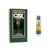 CBX - Cartridge - Mount Zereal Kush - Live Resin - .5G