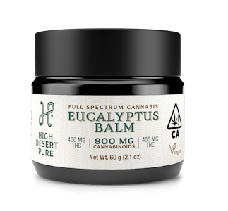 HIGH DESERT PURE - High Desert Pure Eucalyptus 1:1 CBD:THC Balm 800mg